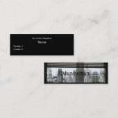 マンハッタンプロフィールカード スキニー名刺 (正面/裏面)