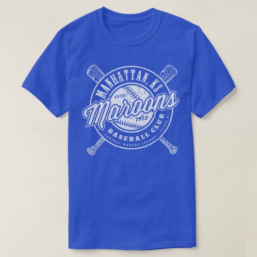 マンハッタンマローンズ野球 Tシャツ (デザイン正面)