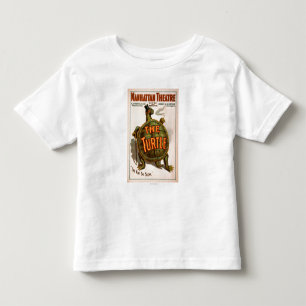 マンハッタン劇場のニューヨークのブロードウェイカメ トドラーTシャツ