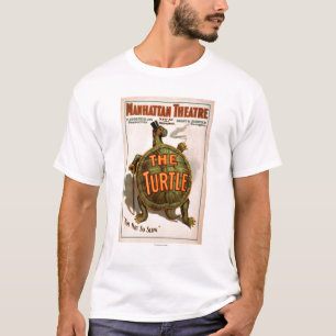 マンハッタン劇場のニューヨークのブロードウェイカメ Tシャツ