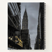 マンハッタン夕べ ノートブック (裏面)