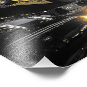 マンハッタン夕べ フォトプリント            (角)