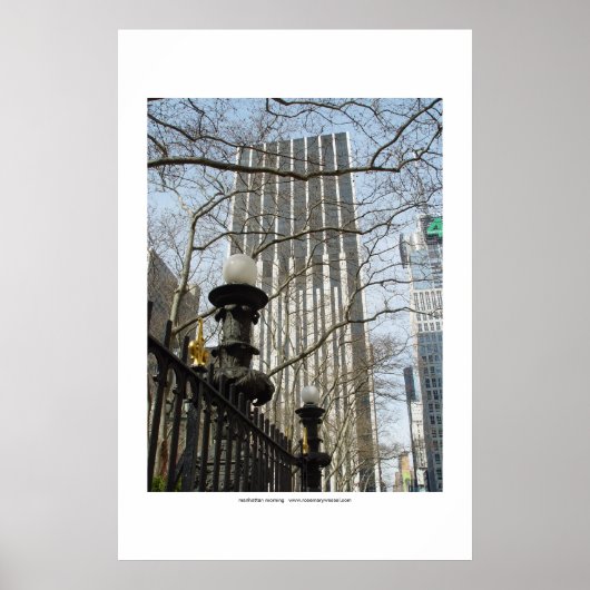 マンハッタン朝 ポスター (正面)