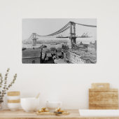 マンハッタン架橋工事 ポスター (キッチン)