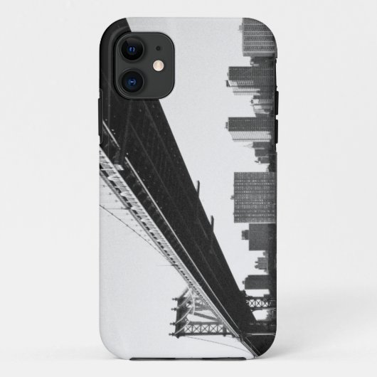 マンハッタン橋およびスカイライン、ニューヨーク、米国 Case-Mate iPhoneケース (裏面)
