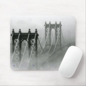 マンハッタン橋朝の霧 マウスパッド (マウス)
