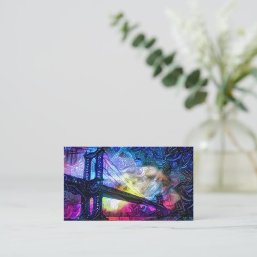 マンハッタン橋 名刺 (スタンド正面)