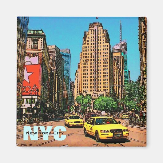 マンハッタン磁石 マグネット (正面)