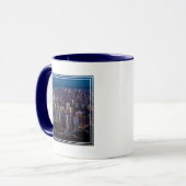 マンハッタン空中視 マグカップ (正面左)