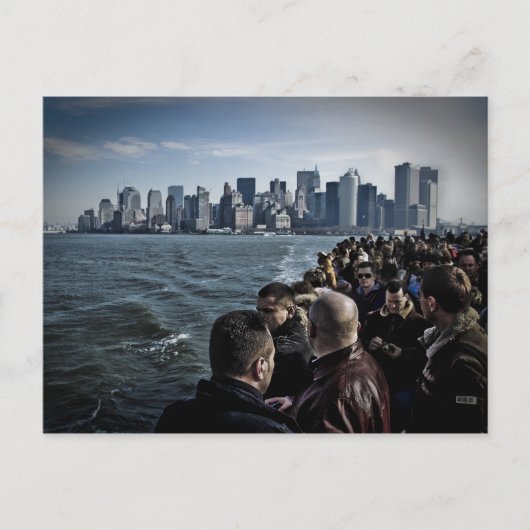 マンハッタン観光客 ポストカード (正面)