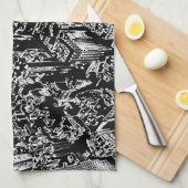 マンハッタン設計 キッチンタオル (四つ折り)