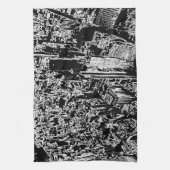 マンハッタン設計 キッチンタオル (縦)