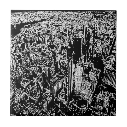 マンハッタン設計 タイル (正面)