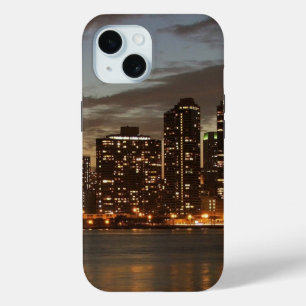 マンハッタン超高層ビルズアットナイト iPhone 15ケース