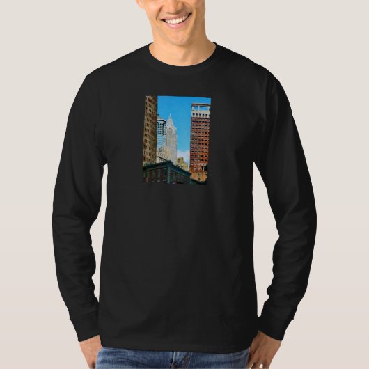 マンハッタン超高層ビル Tシャツ (正面)