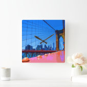 マンハッタン3000 スクエア壁時計 (ホーム)