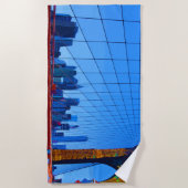 マンハッタン3000 ビーチタオル (正面)