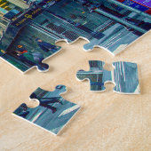 マンハッタン・スカイライン・ニューヨーク。 ジグソーパズル (側面)