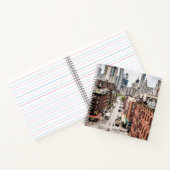マンハッタン、ニューヨークの街並み写真 ノートブック (内部)