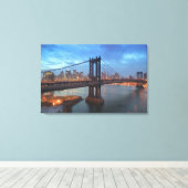 マンハッタン：18 キャンバスプリント (インサイチュ (ウッドフロア))