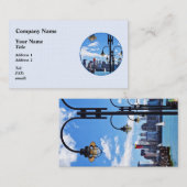 マンハッタンNY – スカイラインfrom Liberty州パーク 名刺 (正面/裏面)