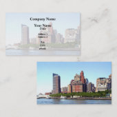 マンハッタンNY – マンハッタンスカイライン澄んオン 名刺 (正面/裏面)