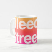 マンハッタンNYCグリニッジ通りブレッカー コーヒーマグカップ (正面左)