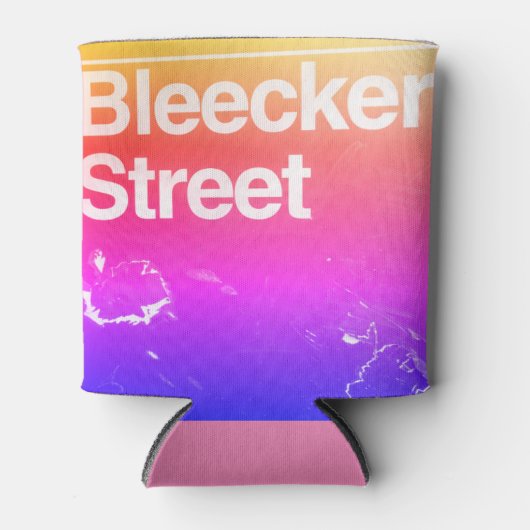 マンハッタンNYCグリニッジ通りブレッカー 缶クーラー (正面)