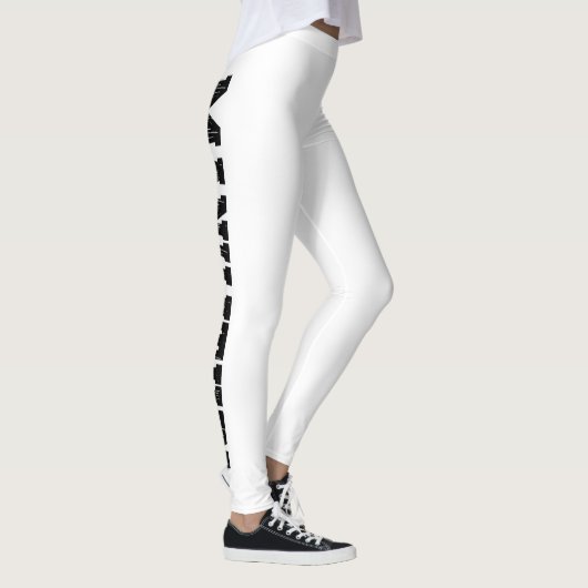 マンハッタンNYCファッションNYタイポグラフィデザイン レギンス (右)