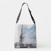 マンハッタンNyc自由像 クロスボディバッグ (裏面)
