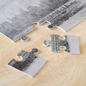 マンハッタンNyc自由像 ジグソーパズル (側面)