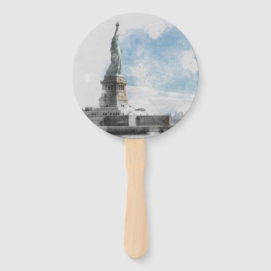 マンハッタンNyc自由像 ハンドファン (正面)