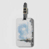 マンハッタンNyc自由像 ラゲッジタグ (正面縦)