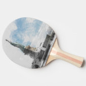 マンハッタンNyc自由像 卓球ラケット (横)