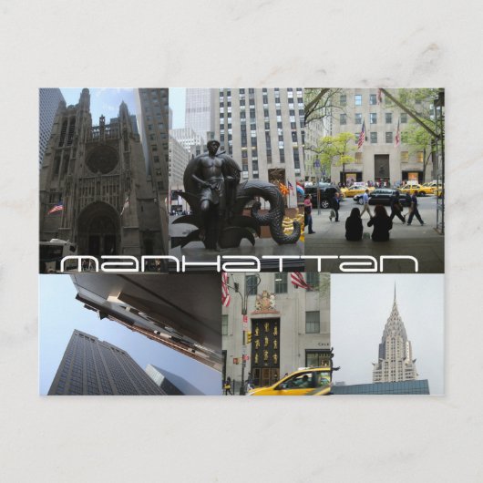 マンハッタンV ポストカード (正面)