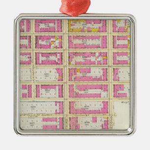 マンハッテン,ニューヨーク16 メタルオーナメント