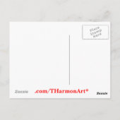 マンバローラコースターワールドズオブカンザスシティ ポストカード (裏面)