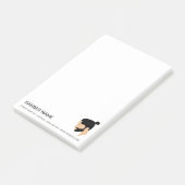 マンバンメンズヘアスタイルデザインカスタム理容師 ポストイット (アングル)