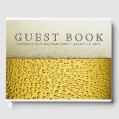 マンバースデーパーティーゲストブック ゲストブック (正面)