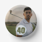 マンピック誕生日パーティー ペーパーボウル (正面)