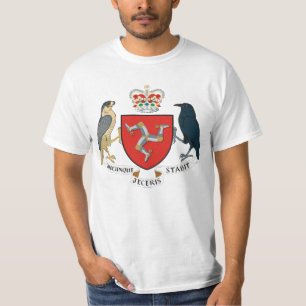 マンフラグ島-マンクスの紋章-ブラタグ·ヴァニン Tシャツ