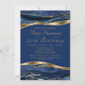 マンブル王室のー金ゴールドアガテ誕生日パーティー 招待状 (正面)