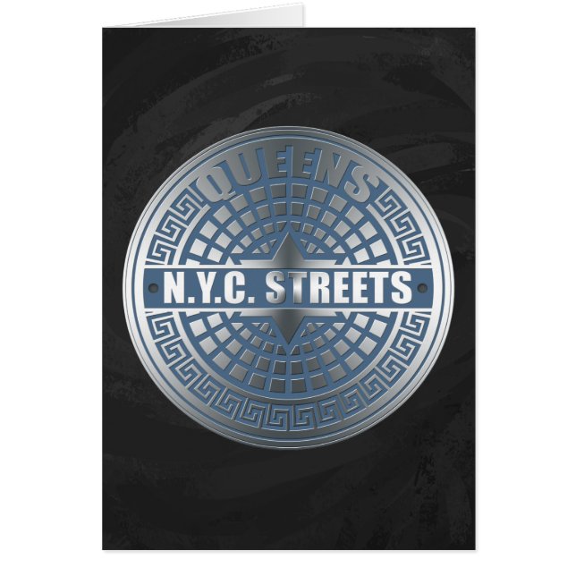 マンホールがクイーンズを覆う (正面)