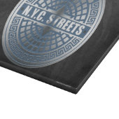 マンホールがクイーンズを覆う カッティングボード (角)