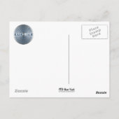 マンホールがクイーンズを覆う ポストカード (裏面)