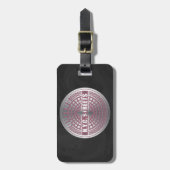 マンホールがクイーンズを覆う ラゲッジタグ (正面縦)