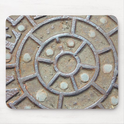 マンホールのマウスパッド マウスパッド (正面)