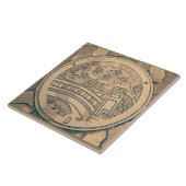 マンホールの蓋および玉石の道のセラミックタイル タイル (側面)