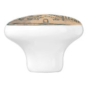 マンホールの蓋および玉石の道の陶磁器のノブ セラミックノブ (側面)