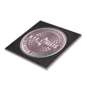 マンホールの蓋のスタテン島 タイル (側面)